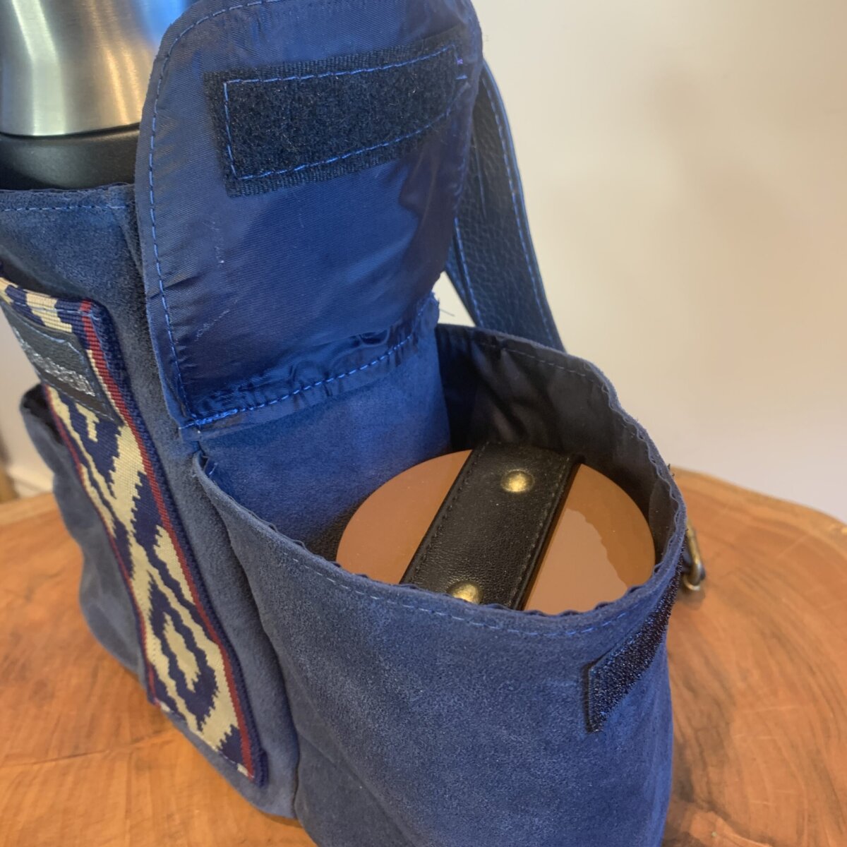 Mateira Galope camurça Marinho - Imagem 2