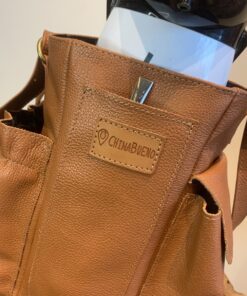 Alternative view of Mateira Farrapo Couro Orange