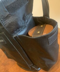 Alternative view of Mateira Farrapo Couro Preto