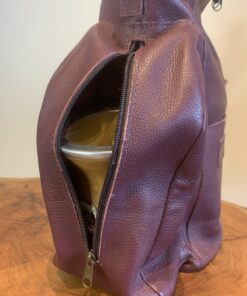 Alternative view of Mateira Chimango Couro Marsala