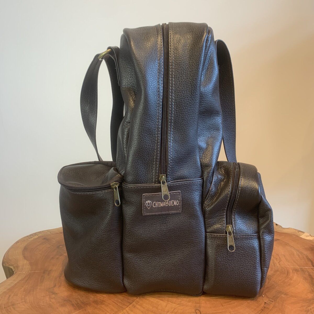 Mateira Garupa Couro Café