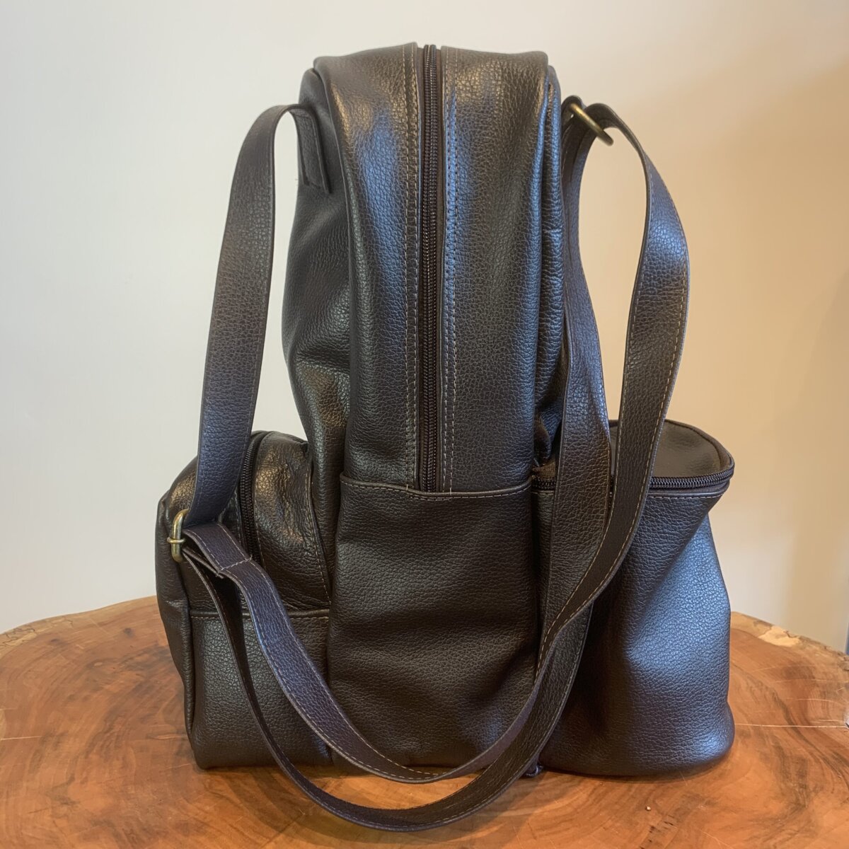 Mateira Garupa Couro Café - Imagem 5