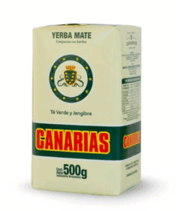 erva mate canarias té verde y jengibre 500grs