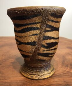 Cuia Animal Print Tigre Pé de Massa