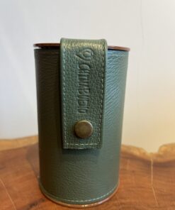 Porta Erva Mate Couro Militar