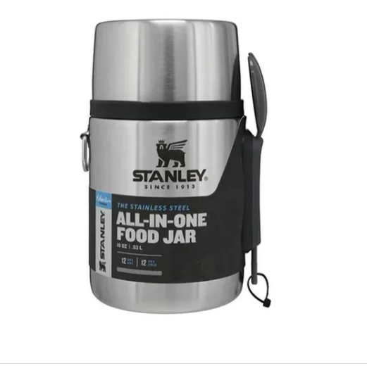 Marmita Térmica Stanley Adventure Inox Com Colher 532ml