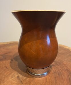 Cuia Tradicional Pé Cromado G