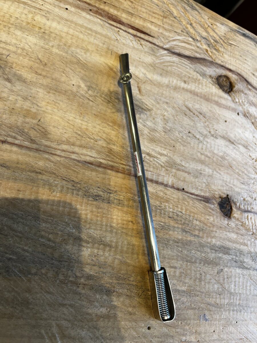 Bomba de Alpaca Medalha Flor - G - Imagem 2