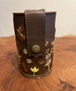 Porta Erva Mate Flor do Campo Chocolate