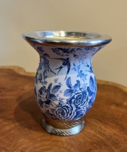 Cuia Forrada em Couro Estampada C03