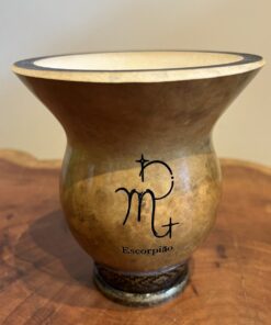 Cuia de Porongo Signos Escorpião