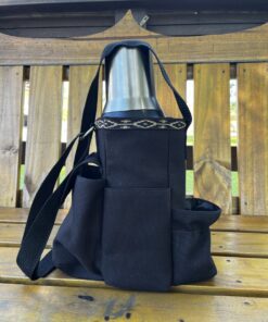 Alternative view of Mateira Galope Lona Preta Faixa Pampa