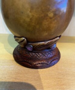 Alternative view of Cuia de Porongo com Pé de Massa e Pedrarias - Pedra Roxa