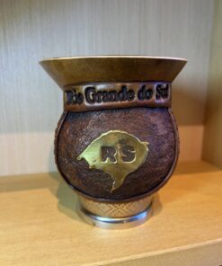 Cuia Tradicional de Porongo - Medalha RS