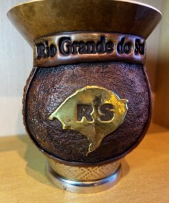 Alternative view of Cuia Tradicional de Porongo - Medalha RS