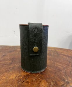 Porta Erva Mate Couro Verde Mate