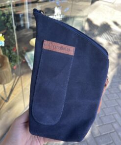 Porta Erva Ziper Camurça Marinho G