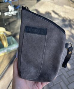 Porta Erva Ziper Camurça Chumbo G