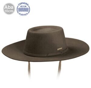 Chapéu Regional Feltro Marcatto - Tabaco P 56