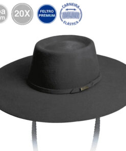 Chapéu Regional Feltro Marcatto Preto -056