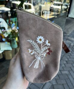 Porta Erva Ziper Bordado P