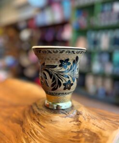 Cuia Trabalhada a Laser com Glitter A20